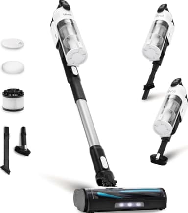 Levoit Cordless Vacuum Cleaner, Anti-Tangle for Pet Hair, Up to 50 Minutes | Powerful Suction, Lightweight, Rechargeable, Versatile for Carpets & Hard Floors, 180° Lay-Flat Design, LVAC-200