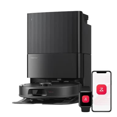roborock 2026 New Qrevo S Pro Robot Vacuum and Mop, 18,500Pa Suction | Multifunctional Dock with 167℉ Mop Self-Cleaning, Smart Obstacle Avoidance, Anti-Tangle Brush, Liftable Spinning Mop, Black